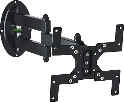 TV Wall Bracket Mount Tilt & Swivel For 10  To 37  Inch Monitor LCD FLAT SCREEN • £8.49