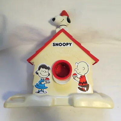 Vintage Snoopy Sno Cone Maker 1979 Hasbro • $12.95
