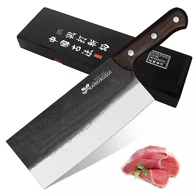 KANKIKUSUI Professional Meat Cleaver Knife Do Not Cut Bones Distinguished A... • $20.50