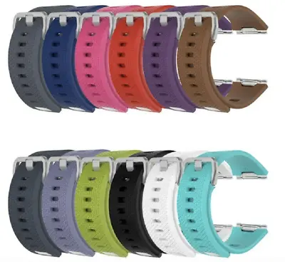 For Fitbit Ionic Sports Watch Strap Wristband Smartwatch Silicon Metal Buckle • $5.31