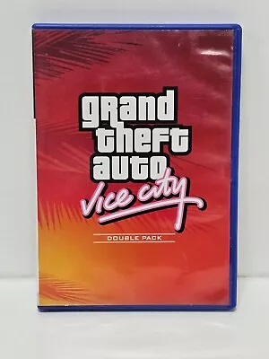 Grand Theft Auto Vice City + Manual - Sony PlayStation 2 PS2 PAL + Free Postage • $12.95