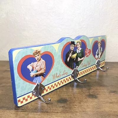 I Love Lucy Kitchen Wall Plaque Cooking Wares Holder Retro Wall Art Vintage Sign • $31.78