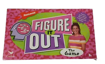 VINTAGE 1998 NICKELODEON FIGURE IT OUT THE GAME Show CARDINAL 90S VTG NICK • $40