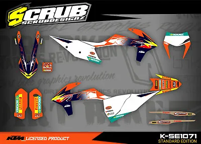 KTM Graphics EXC EXCf XC-W 2020 2021 2022 2023 150 250 300 350 450 500 Decals • $263.89