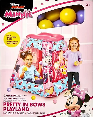 Disney Minnie Mouse Inflatable Pretty In Bows Inflatable Playland + Balls - NEW  • $20