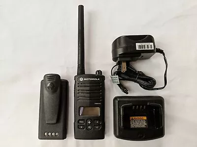 Motorola RDM2070D Walmart VHF Two-Way Radio With New Earpiece Headset • $159