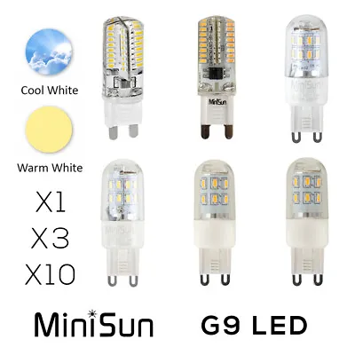 G9 LED High Power Light Bulb Standard Dimmable Ceramic Warm Cool White Lighting • £3.99