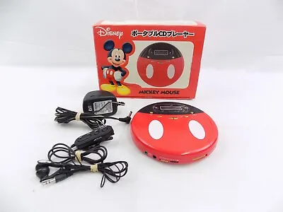 Mickey Mouse Disney Portable CD Player Sanrio Disney • $102.43
