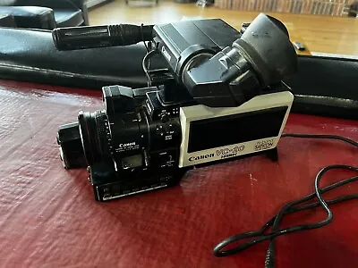 Vintage Canon VC-20 Video Camera Camcorder Movie Portable Hi-band Saticon • $44.99
