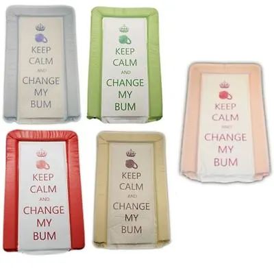 Keep Calm & Change My Bum Soft Padded Deluxe Baby Changing Mat Water Proof Mat • £12.83