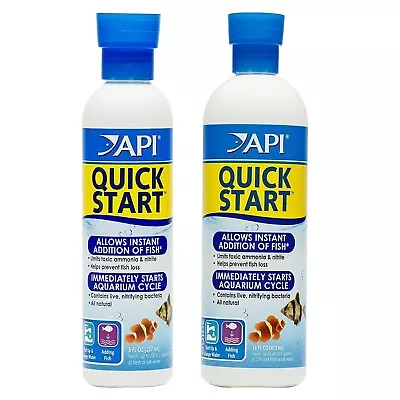 API Quick Start Freshwater & Saltwater Aquarium Nitrifying Bacteria Bottle • £13.79