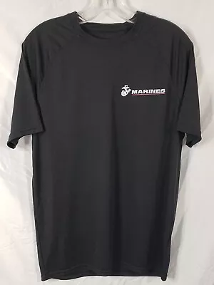 USMC Pain Is Weakness Leaving The Body Medium Marines Black T-Shirt NWOT's • $9.99