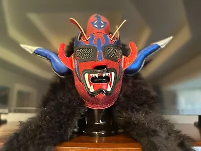 JUSHIN THUNDER LYGER PROFESSIONAL MASK Santo Blue Demon Octagon Dr Wagner • $485