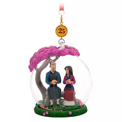 Disney Store MULAN Sketchbook Legacy Ornament 25th Anniversary Limited Release • $39.95