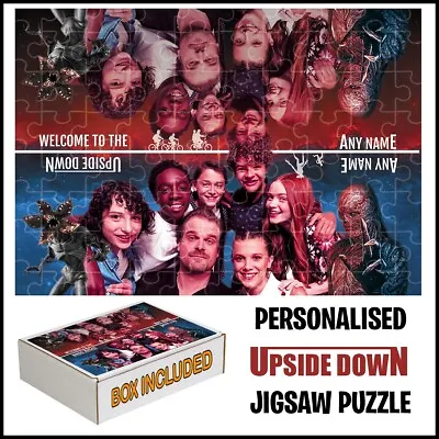 Personalised Upside Down Jigsaw Puzzle-Premium Product- Add Any Name • £11.99