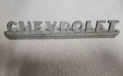 Vintage 47-53 Chevy Truck Hood Emblem Chevrolet OEM 3699024 • $25