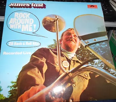 James Last - Rock Around With Me - 28 Rock & Roll Hits LP • £5