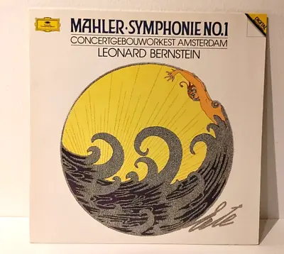 DGG DIGITAL 427303-1 Mahler Symphony 1 Bernstein WITH BOOKLET! NM! • $39