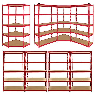 £269.99 • Buy Garage Racking Storage Shelving Unit Shelves Steel Heavy Duty Metal Shelf 5 Tier