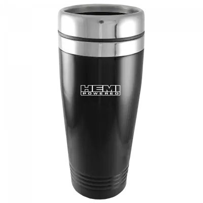 Mopar Hemi Power Black 16oz Stainless Steel Tumbler Travel Mug Official Licensed • $23.95