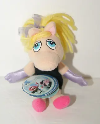 MUPPETS Miss Piggy Starbucks Coffee Restaurant Finger Puppet 2003 4” With Tags • $5.09