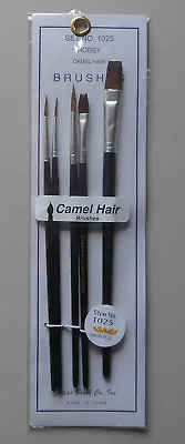 5 Atlas Camel Hair Brushes Paint Brush Hobby Craft Tool Model Accessory 1025 • $5.25