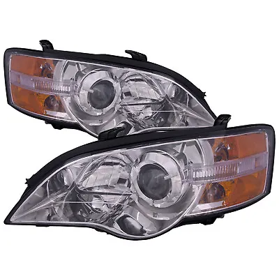 Headlights For 2005-2007 Subaru Legacy And Outback Chrome Performance Lamp Pair • $204.45
