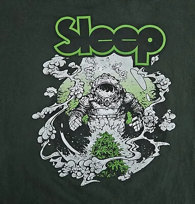 Sleep  (Green Medium Gildan T-Shirt) Matt Pike High On Fire Om Stoner Rock • $20