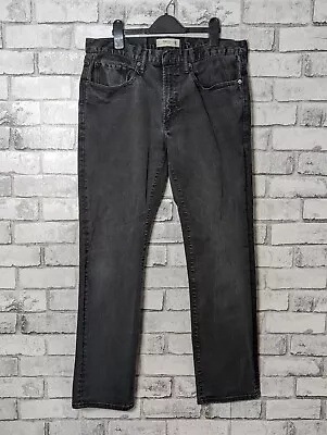 Gap 1969 Gap For Good Slim Fit Black Jeans Size W32 X L30 • £11.99