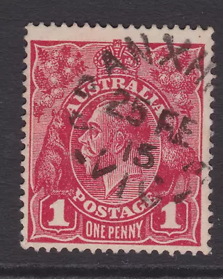 $6.71 • Buy AUSTRALIA KGV 1915 1d Red WITH SCARCE  BRANXHOLME POSTMARK  (LK21)