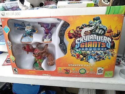 XBOX 360 Skylanders Giants Starter Pack Video Game Figures Portal 2012 NIB • $40