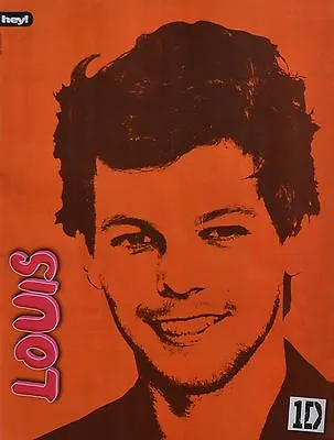 LOUIS TOMLINSON - A4 Poster (ca. 21 X 28 Cm) - One Direction Clippings Sammlung • £4.10