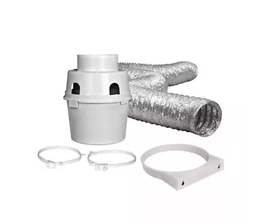 Everbilt 4 In. X 5 Ft. Indoor Dryer Vent Kit With Flexible Duct • $20.04