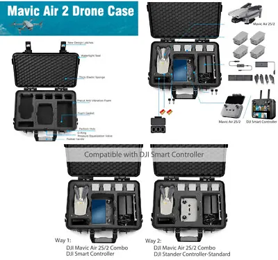 $178.99 • Buy Case For DJI Mavic Air 2S Combo/DJI Mavic Air 2 Combo With DJI Smart Controller 