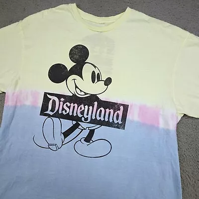 Disney Mickey Mouse Classic Gradient Tie Dye Shirt Adult XL Disneyland • $39.90