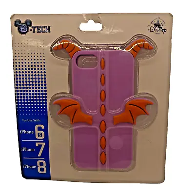 Disney Parks D-Tech Epcot Figment Purple Dragon IPhone 6s/7/8 Case 3D Wings • $24