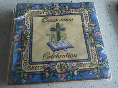 16 X COMMUNION CELEBRATION Paper Napkins  2-Ply 33cm • £4.99