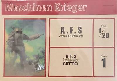 Machinen Krieger A.F.S 1/20 Series 1 • $35