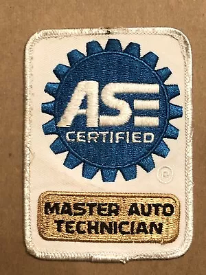 ASE Certified Master Auto Technician Patch - Free Shipping • $15.99