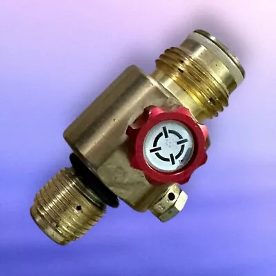 Smart Parts SP CO2 On/Off Brass Valve Red • $20