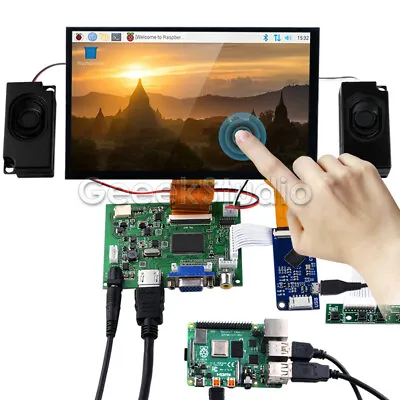 7 Inch Capacitive Touch Screen DIY Kit(with Speaker) 1024x600 Resolution Display • $55.88