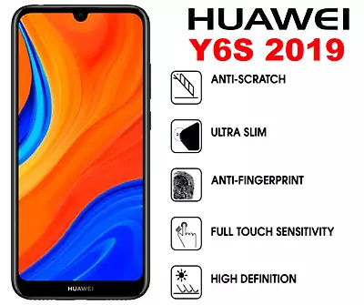 SCREEN PROTECTOR COVER GUARD FILMS FOR HUAWEI Y6s 2019 • £2.20