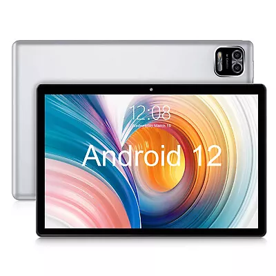 Osnuoph WeTap-Y10 10 Inch 64GB 3GB RAM Quad-Core Android 12 Tablet Silver • $43