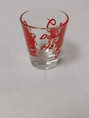 VINTAGE  Down The Hatch  1960's  Shot Glass Monkeys Drinking • $6.25