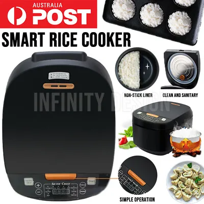 $59.95 • Buy 5L Multi-functional Electric Rice Cooker Heating Steamer Intelligent Appointment