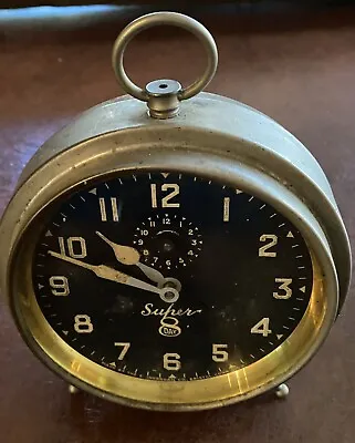 Antique Ingraham Super 8 Day Alarm Clock  • $34.99