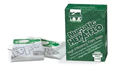 £11.95 • Buy GENUINE Henry Hoover Bags X 10 Hetty Vacuum Cleaner Hepa Numatic Hepaflo 