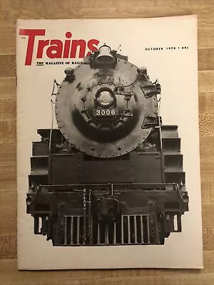 VTG Trains Magazine October 1970 C&NW H-Class 4-8-4 3006 Forest Park  Locomotive • $10