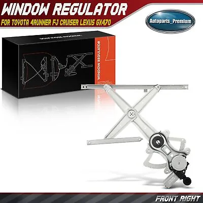 Window Regulator W/ Motor For Toyota 4 Runner FJ Cruiser Lexus GX470 Front Right • $44.96