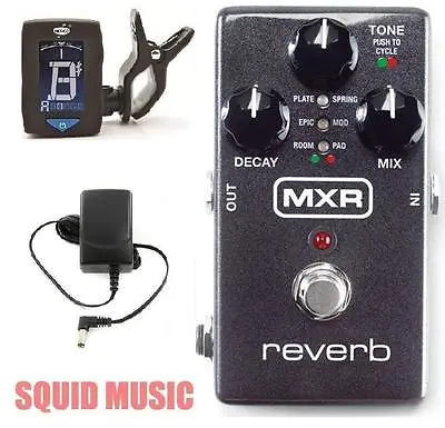 MXR Reverb M300 Relay True Bypass & Delay Trails Modes Dry Path ( FREE TUNER ) • $219.99